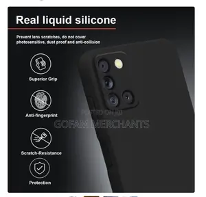 Soft Silicone Slim Fit Cover Shockproof Case for Samsung Galaxy A31