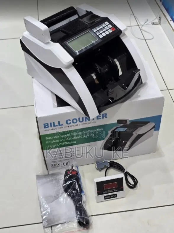 Bill Counter With Multi-Currency Detection