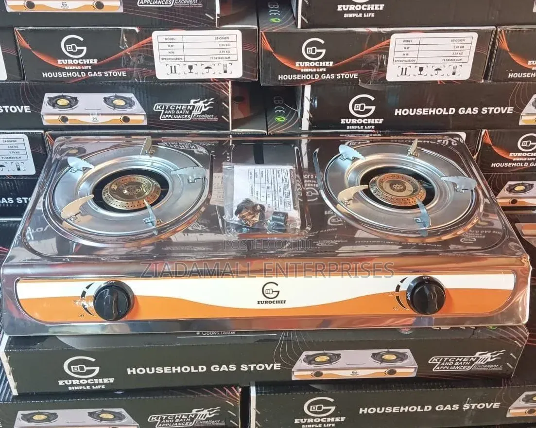 Eurochef 2 Burner Stainless Steel Cooker Burner 