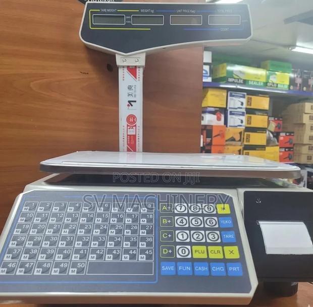 Heavy Duty 30kg Barcode Scale