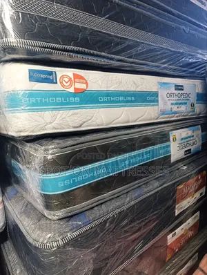6x6x10 Superspring Orthobliss Orthopedic Mattress. Free Delivery! 