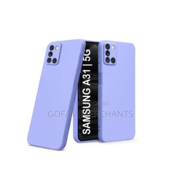 Samsung A31 Shockproof Silicone Cover Case - Durable, Slim Stylish