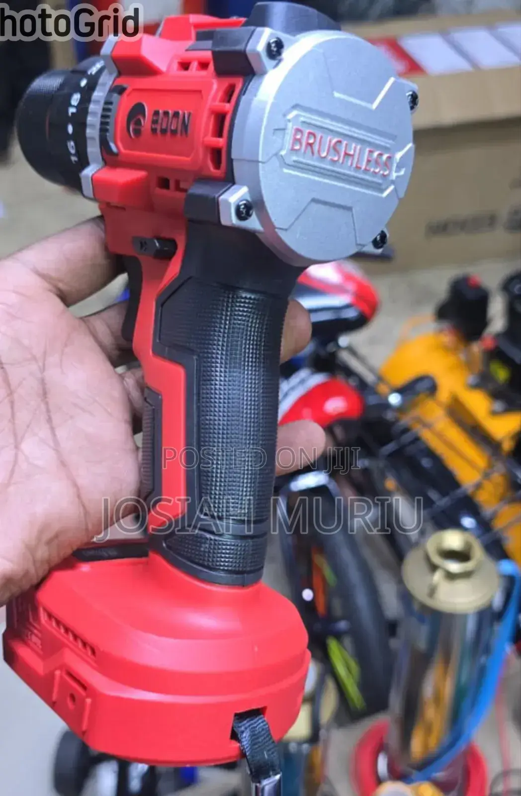 Edon 24v Brushless Drill With Hammer