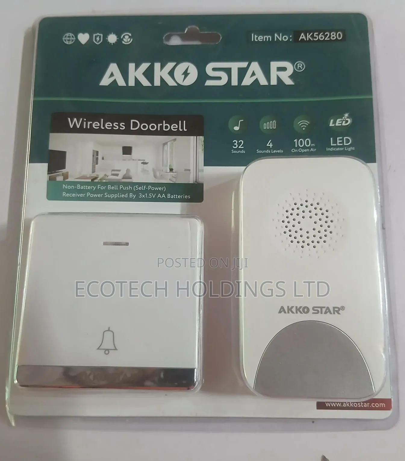 Wireless Digital Doorbell