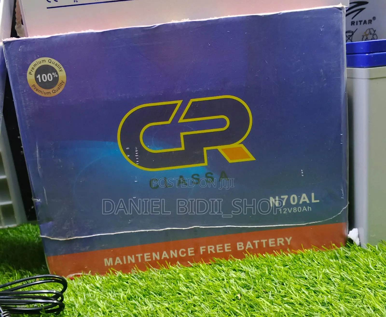N70 Left Car Battery