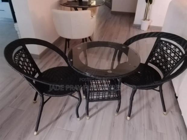 Top Glass Outdoor Simple Set