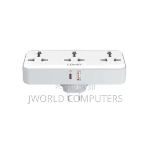Ldnio 2 Universal Outlets Wall Power Socket 2500w With 1pd