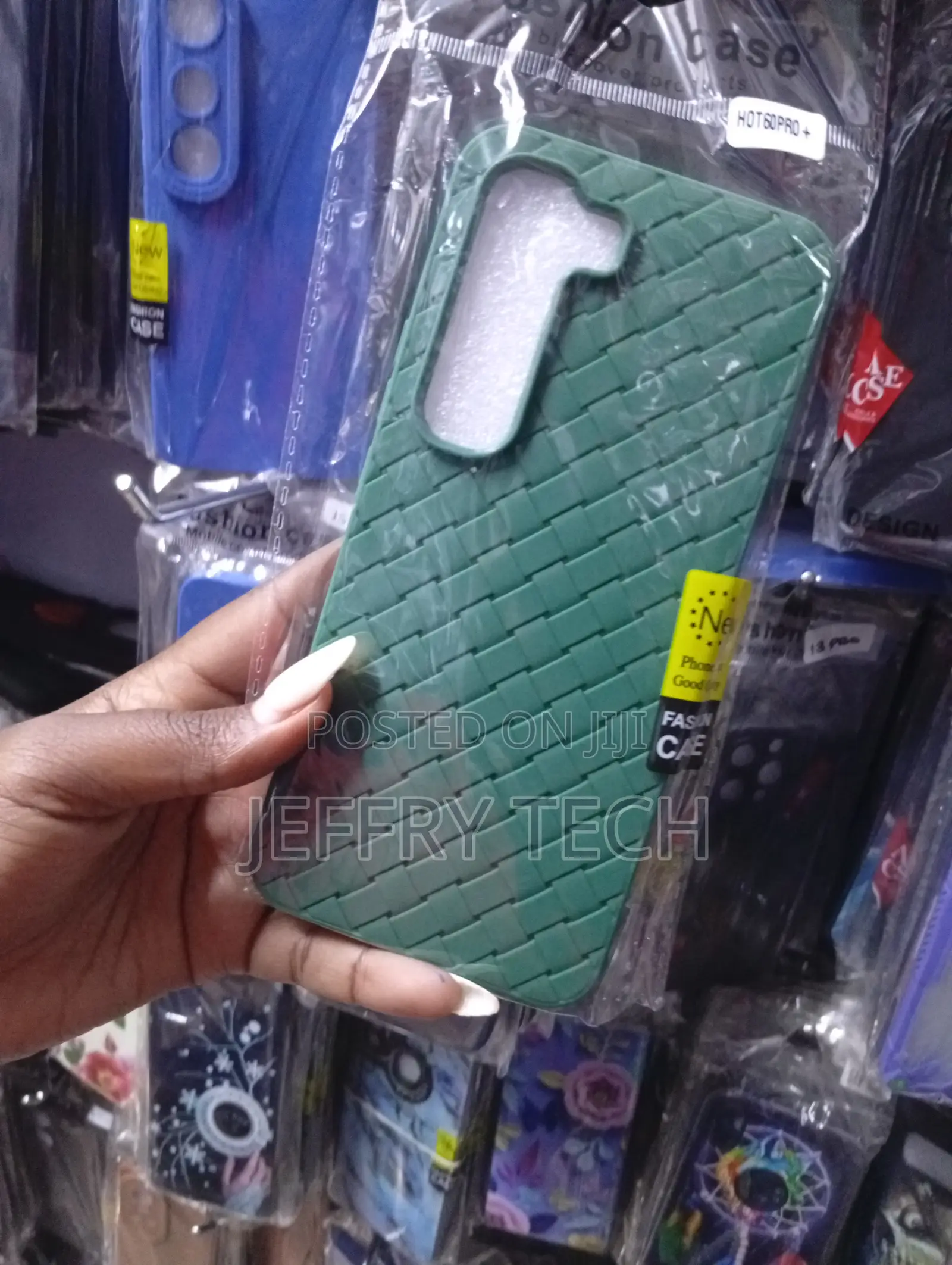 Infinix Hot 60 Pro+ Woven Texture Phone Case