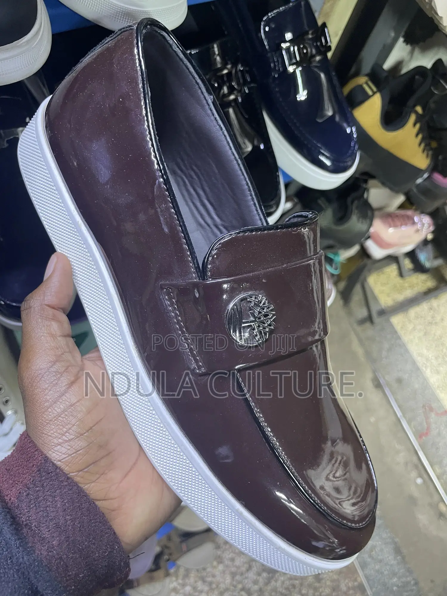 Timberland / Hugo Boss Wetlook Patent Leather Loafers