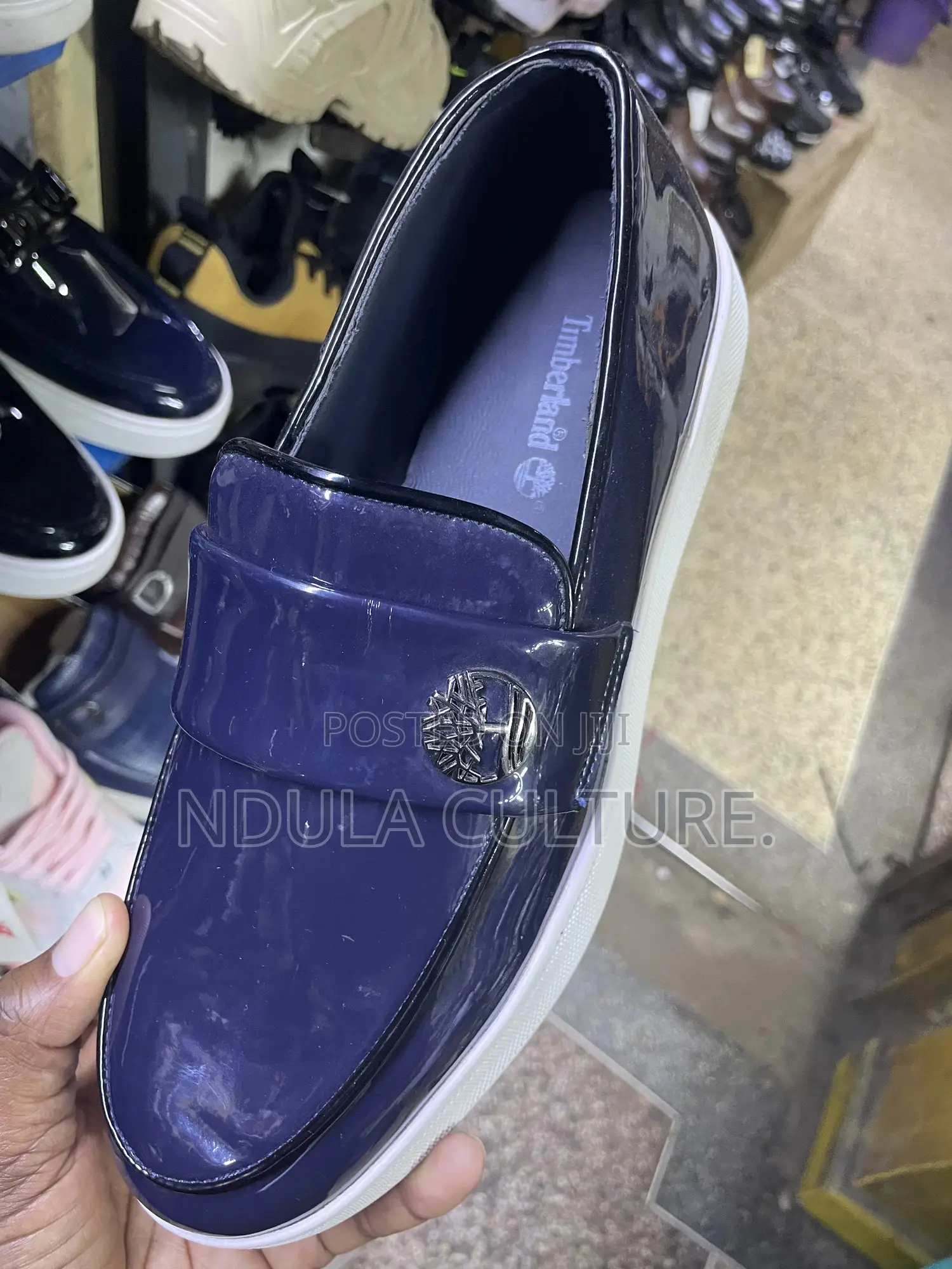Timberland / Hugo Boss Wetlook Patent Leather Loafers