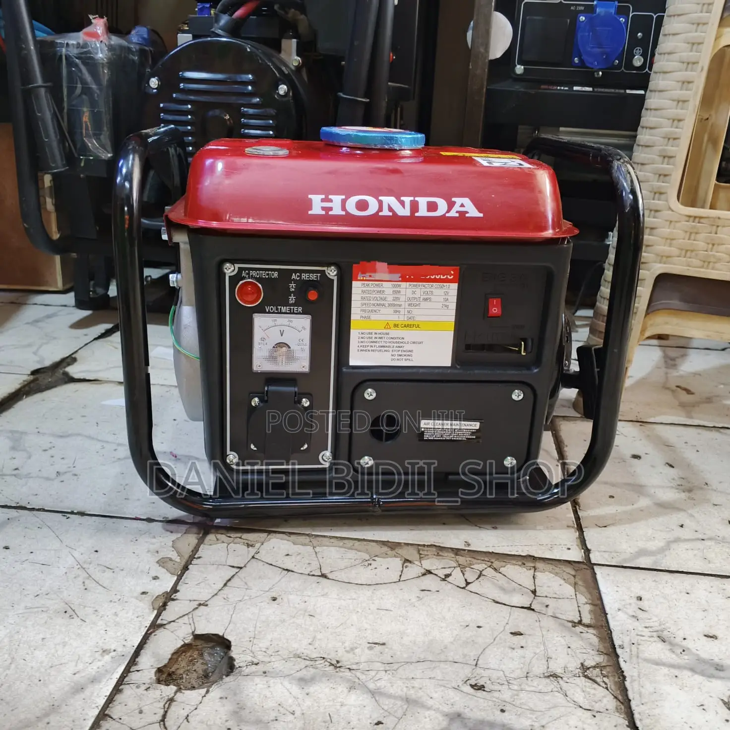 Honda 1kva 750watts Petrol Generator 2stroke