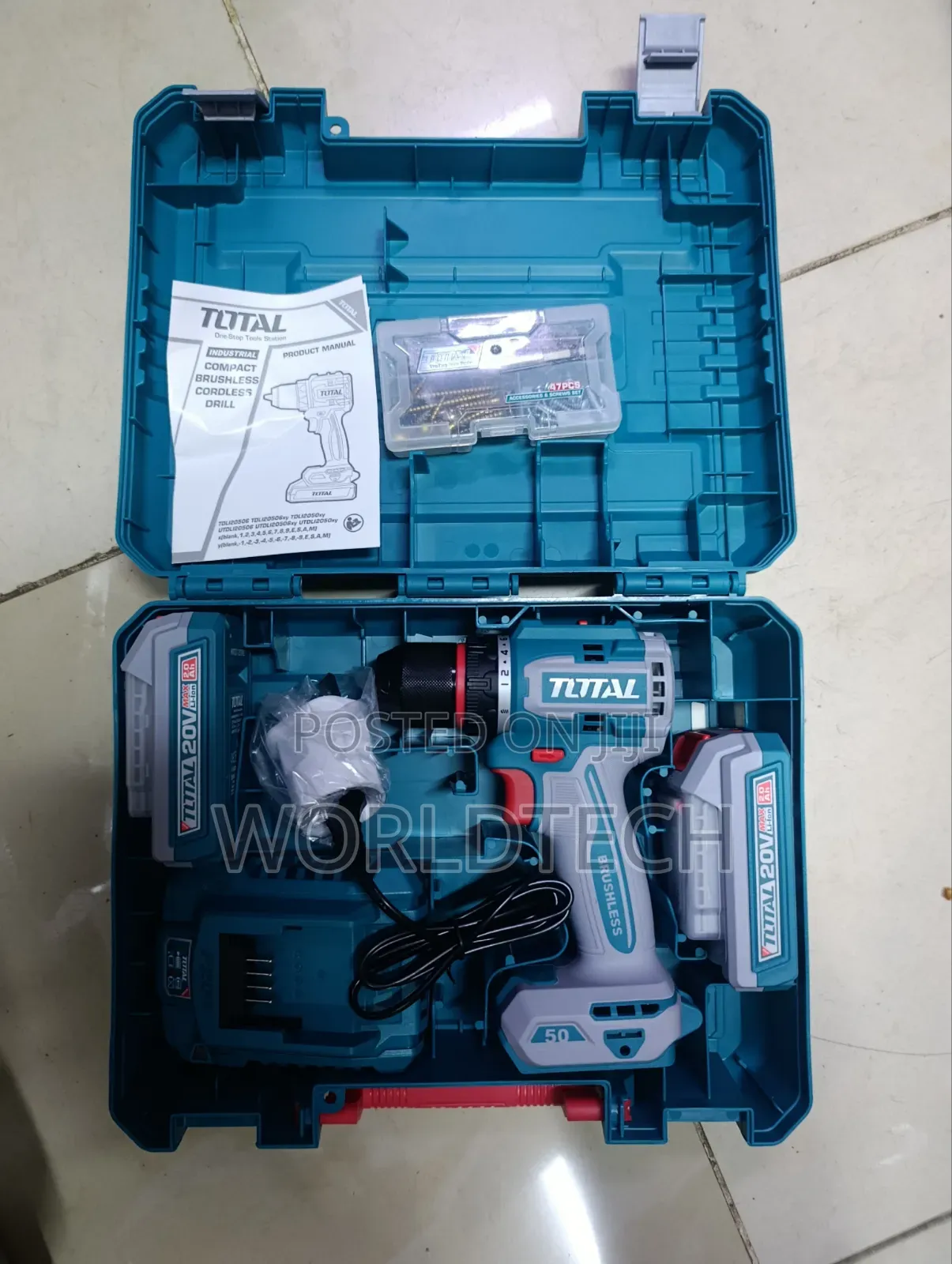 50nm Total Cordless Drill/50nm Rechargeble Drill