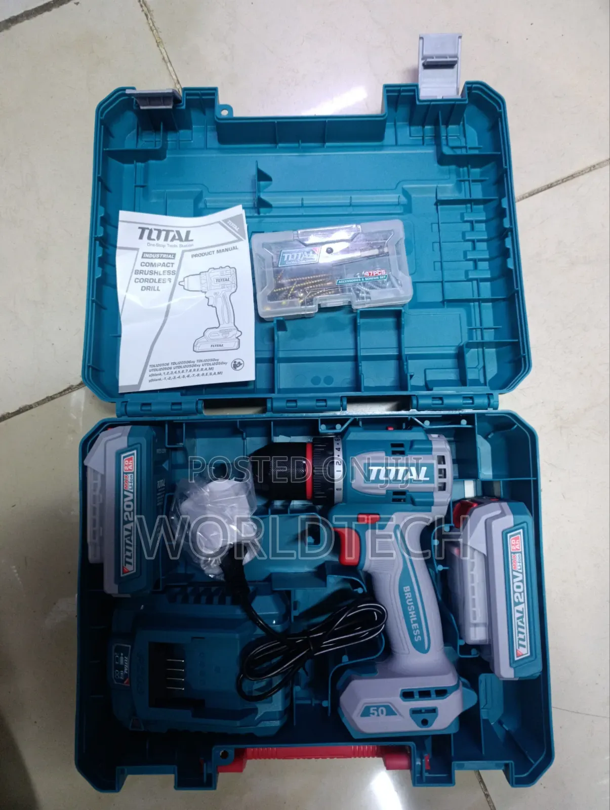 50nm Total Cordless Drill/50nm Rechargeble Drill