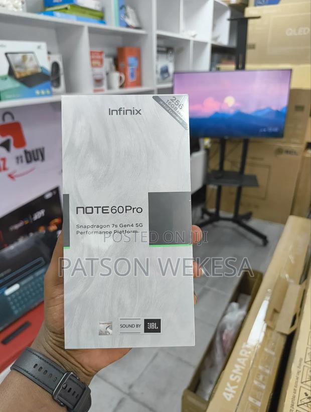 New Infinix Note 60 Pro 256 GB Blue - thumbnail 2