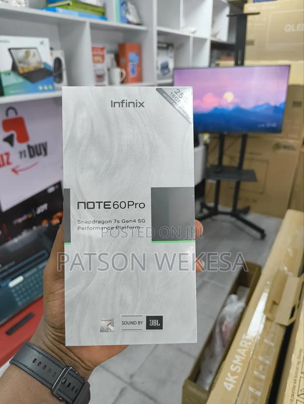 New Infinix Note 60 Pro 256 GB Blue - thumbnail 3