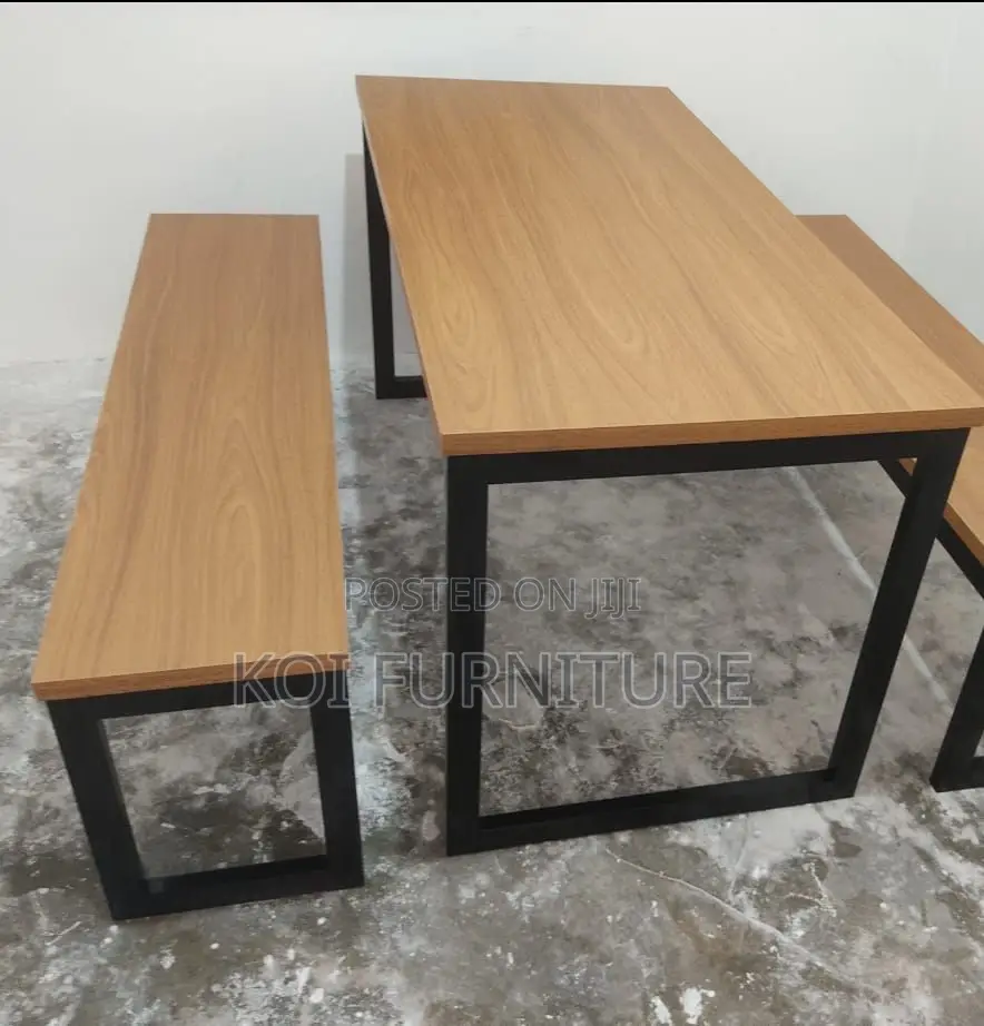 Office Table; 1200mm Home Office Table With Metallic Basement