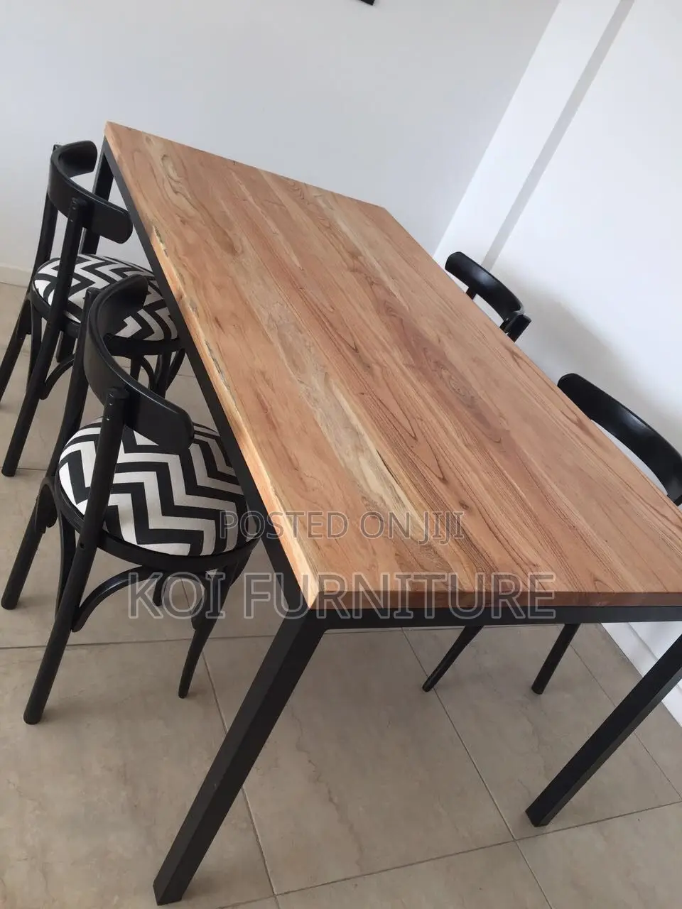 Office Table; 1200mm Home Office Table With Metallic Basement