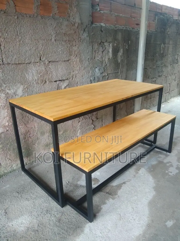 Office Table; 1200mm Home Office Table With Metallic Basement