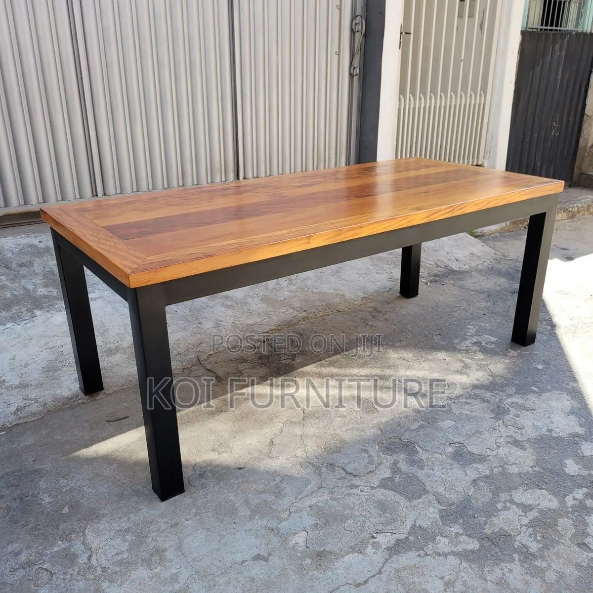 Office Table; 1200mm Home Office Table With Metallic Basement