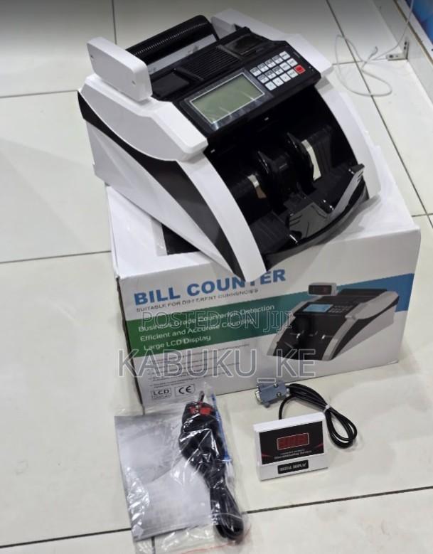 Multi Currency Money Counter Banknote Cash Counter Machine TFT Display