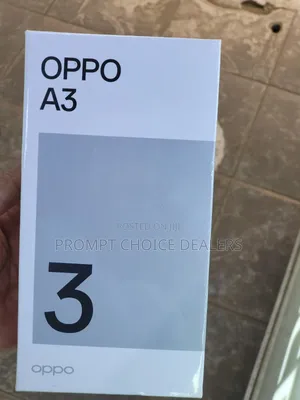 New Oppo A3 4G 256 GB Black