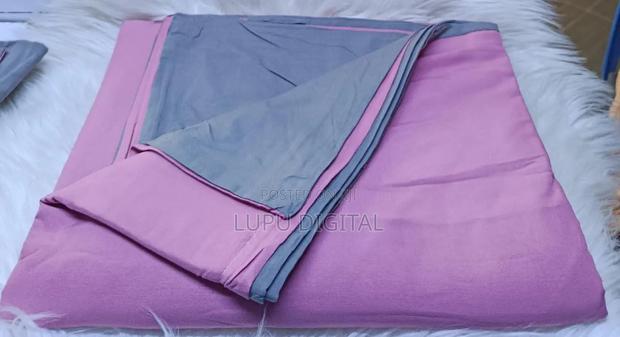*Quality Plain Coloured, Double Sided Cotton Duvet Cover Set - thumbnail 6