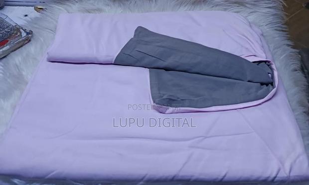 *Quality Plain Coloured, Double Sided Cotton Duvet Cover Set - thumbnail 8