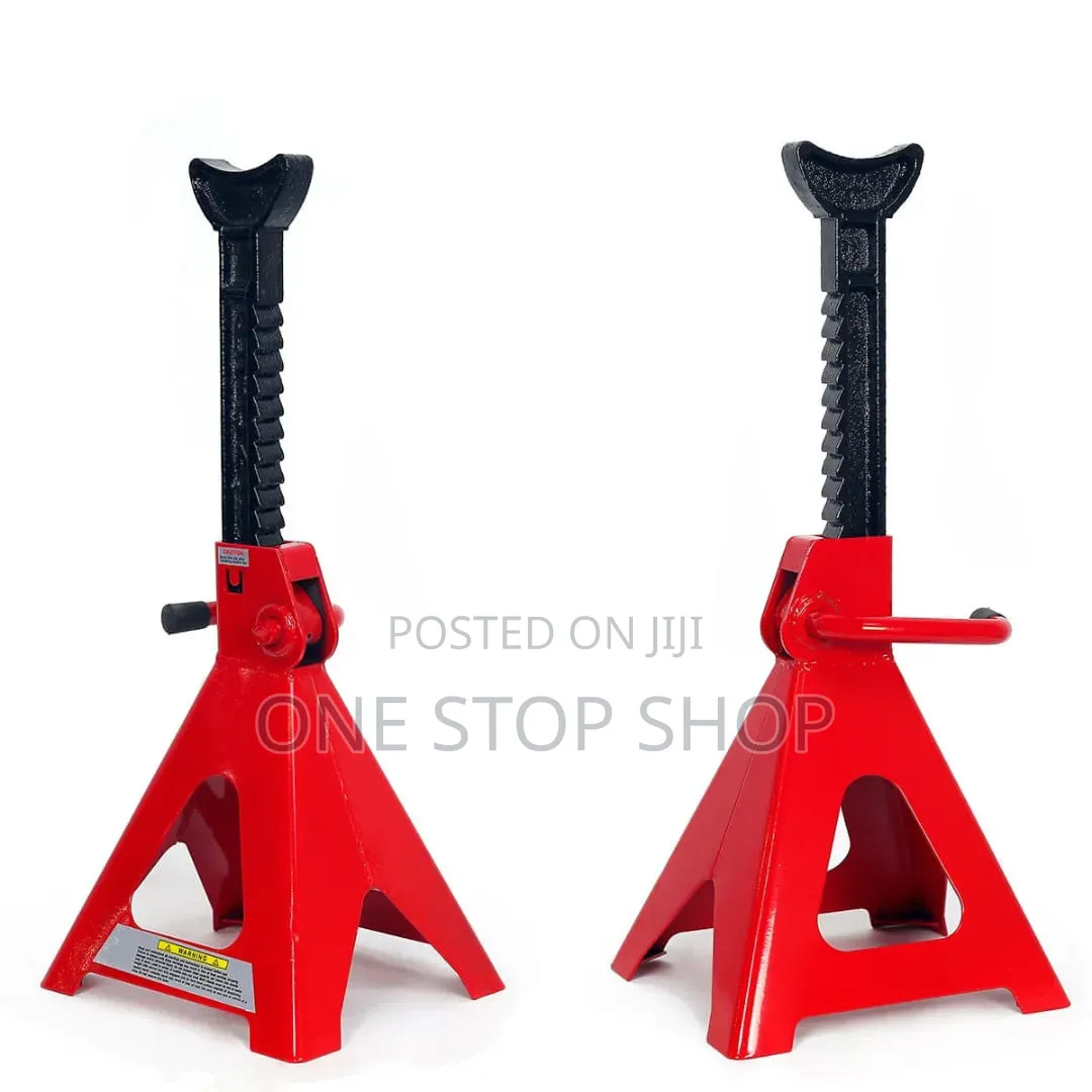 6ton Jack Stand Support Lifted Carproviding Stabilit During Bodyrepair