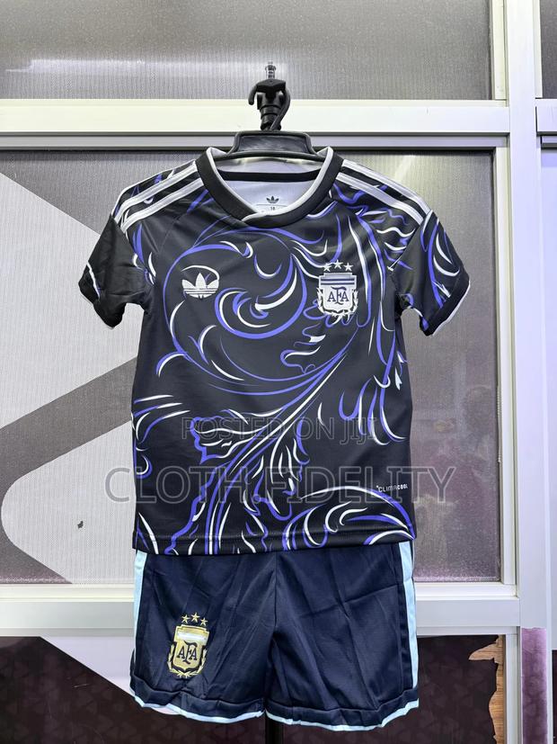 Argentina Away World Cup Kids Jersey 2026.