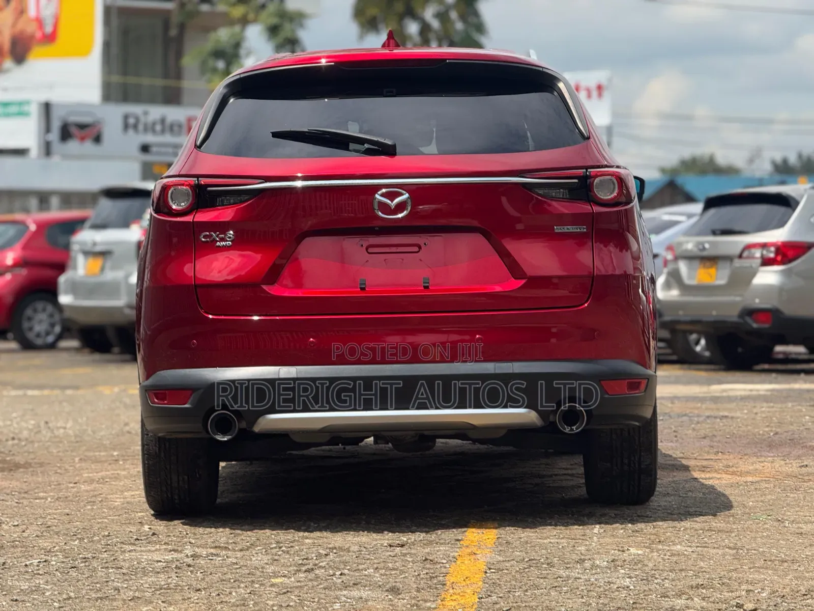Mazda CX-8 2.2 AWD (6 seater) 2019 Red