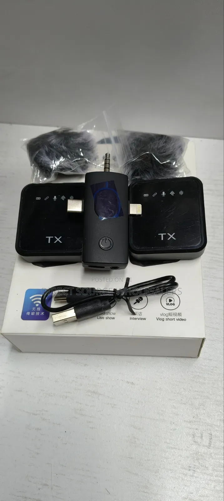 F11 Clip-on Microphone – Best for Tiktok, Youtube Interviews