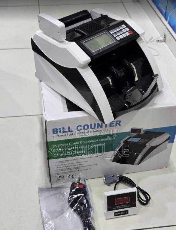 Counterfeit Bill Counter Detector (Uv/Mg), Professional Multi-Currency