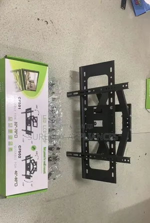 Heavy Duty Double Arm Swivel Wall Mount Stand for TVS Monitors