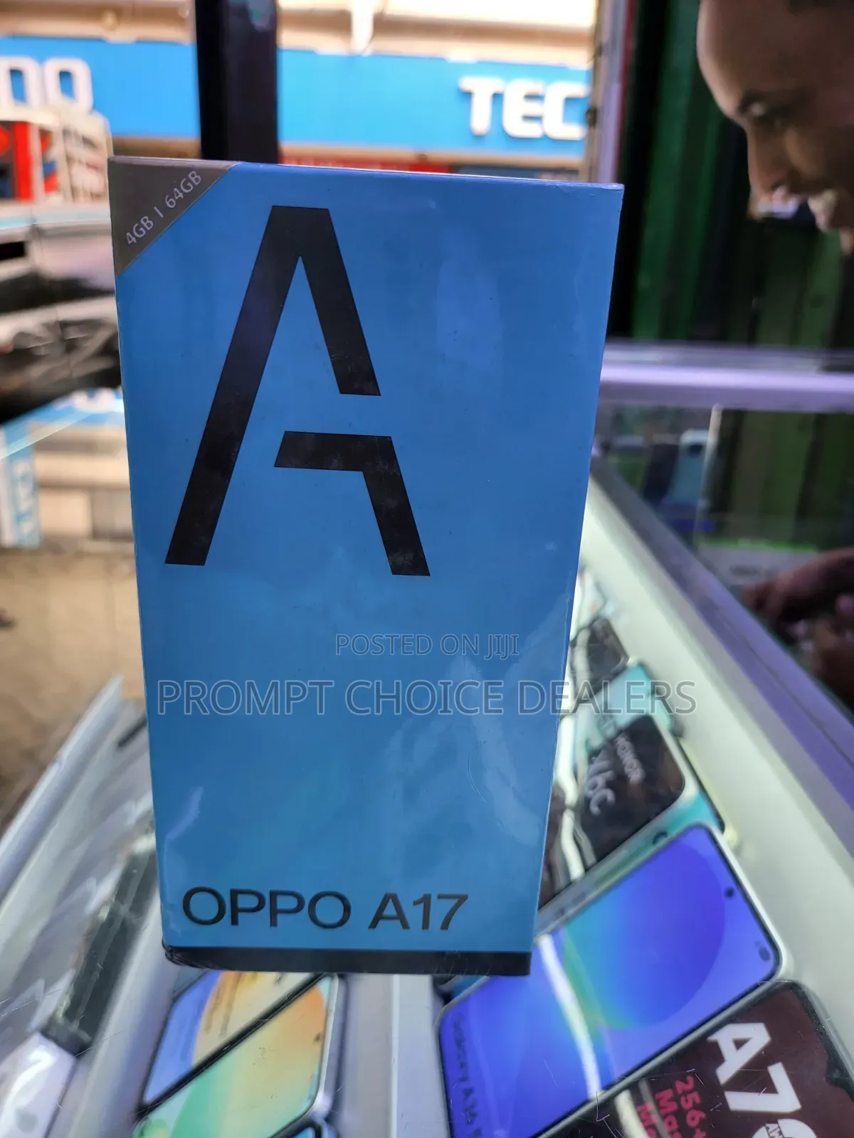 New Oppo A17 64 GB Black
