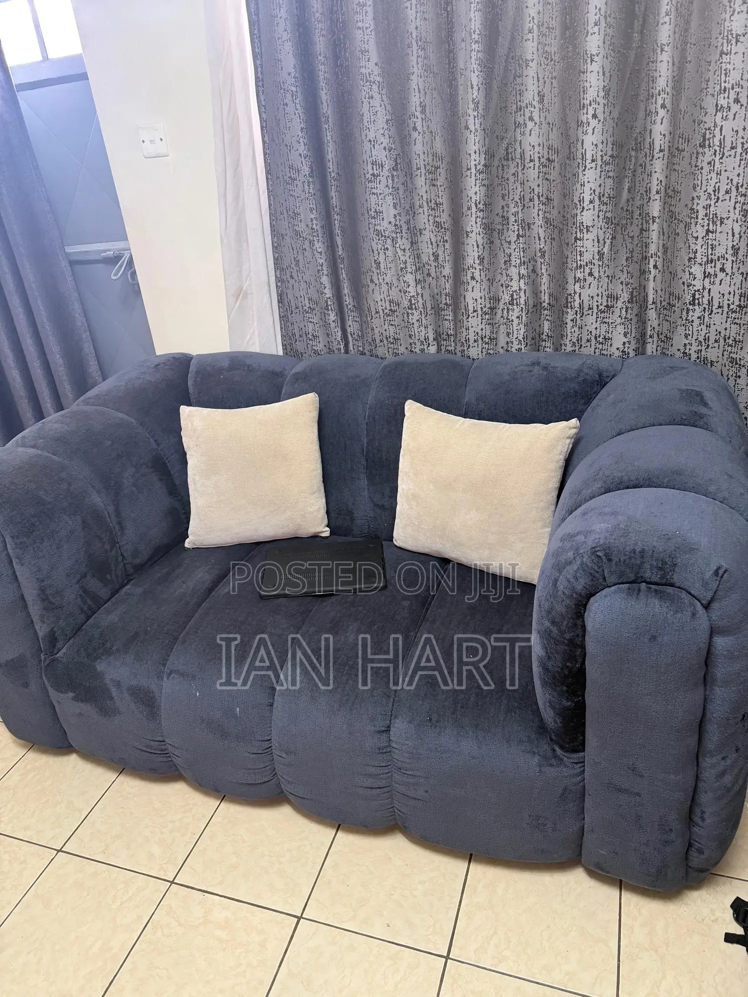 5 Seater Spring Cushion Sofa