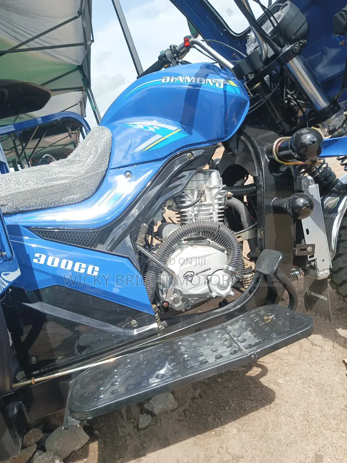 New Motorcycle 2025 Blue