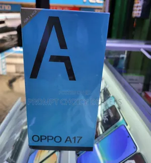 New Oppo A17 64 GB Black