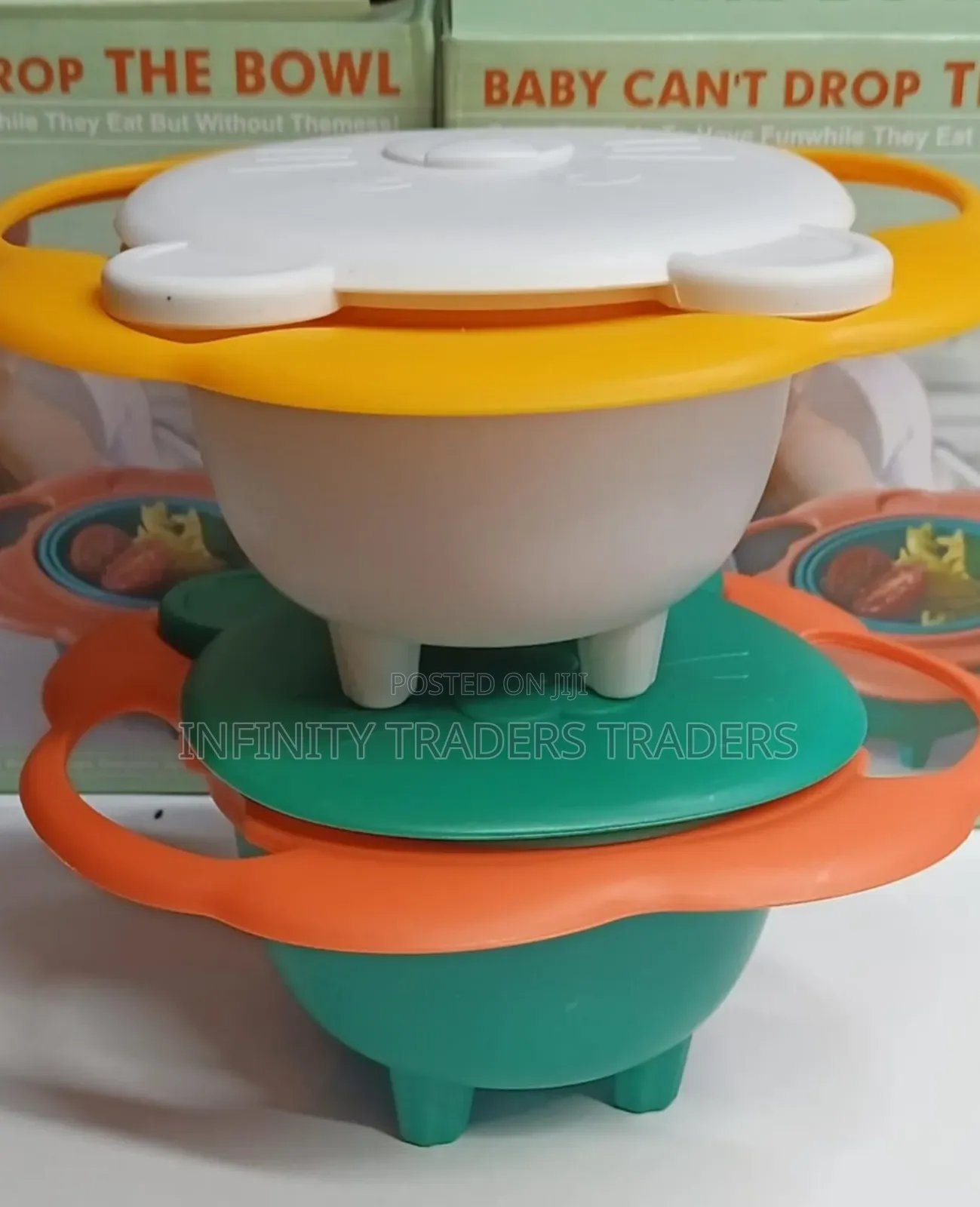 *360 Degrees Free Rotational Baby Bowl