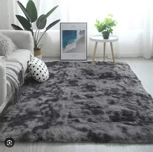 Grey Patched Carpet