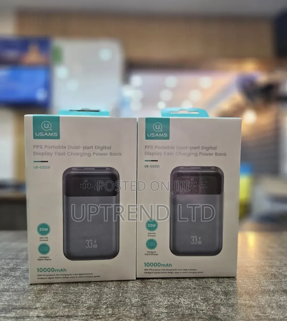Usams 33w 10000mah Power Bank