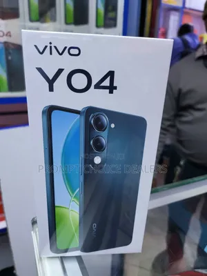 New Vivo Y04 64 GB Black