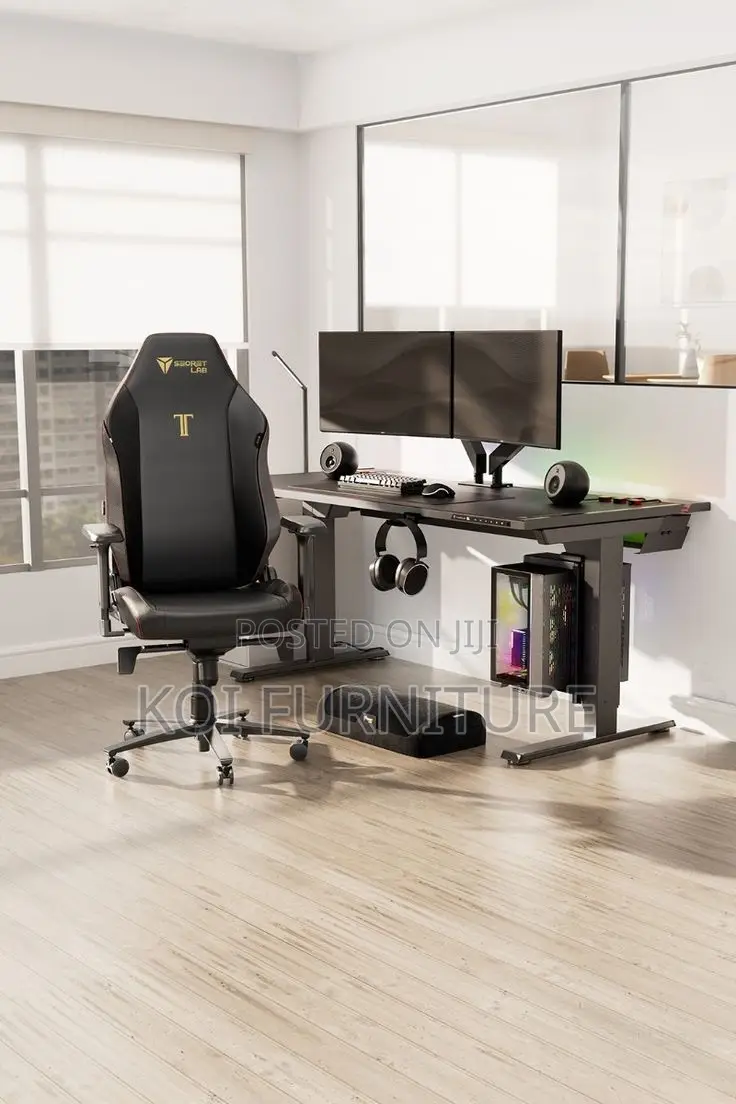 Office Desk; 1200mm B900b Electric Adjustable Desk