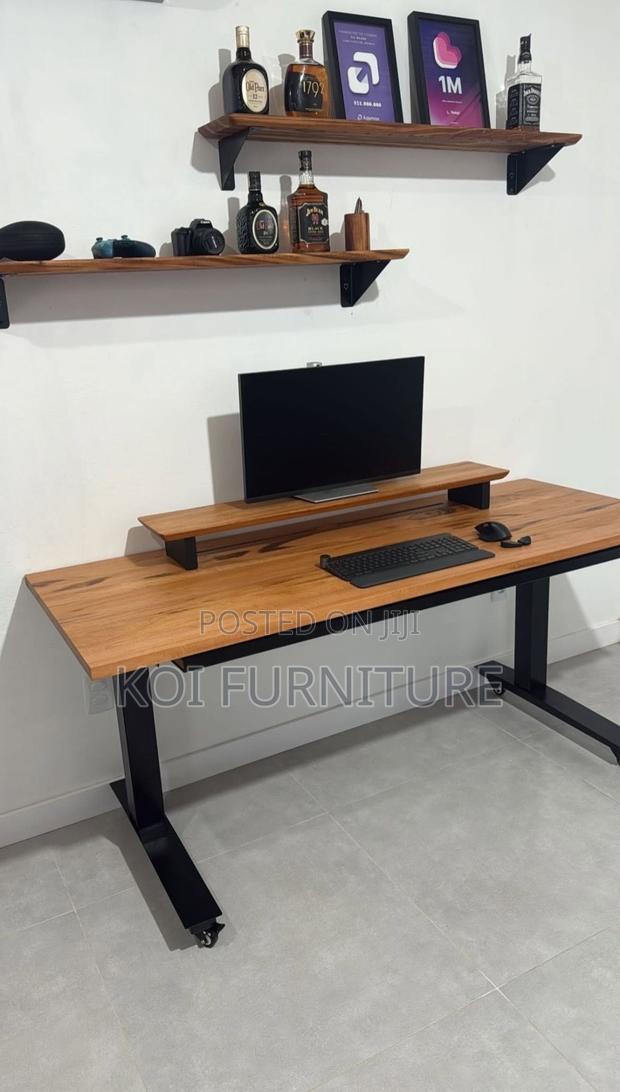 Office Desk; 1200mm B900b Electric Adjustable Desk - thumbnail 11