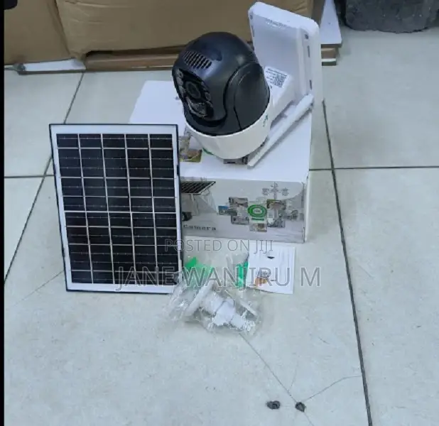 V380 Pro Solar PTZ Camera - Human Detection, Two-Way Audio