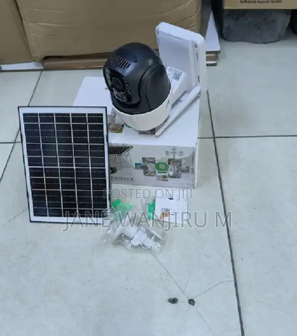 Solar CCTV Camera 4g/Wifi - Works With Safaricom, Airtel