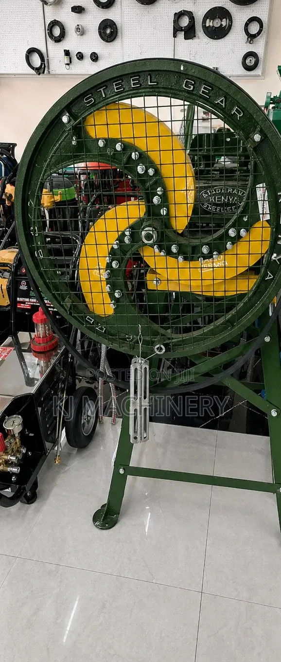 Heavy Duty 3-Blade Chaff Cutter With Motor