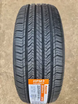 225 /55 R18 Maxxis Tyres Bravo Hpm3 Suv 4x4 Made in Thailand