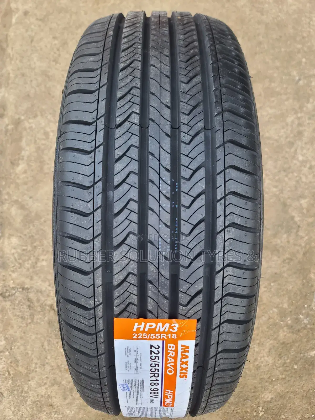 225 /55 R18 Maxxis Tyres Bravo Hpm3 Suv 4x4 Made in Thailand