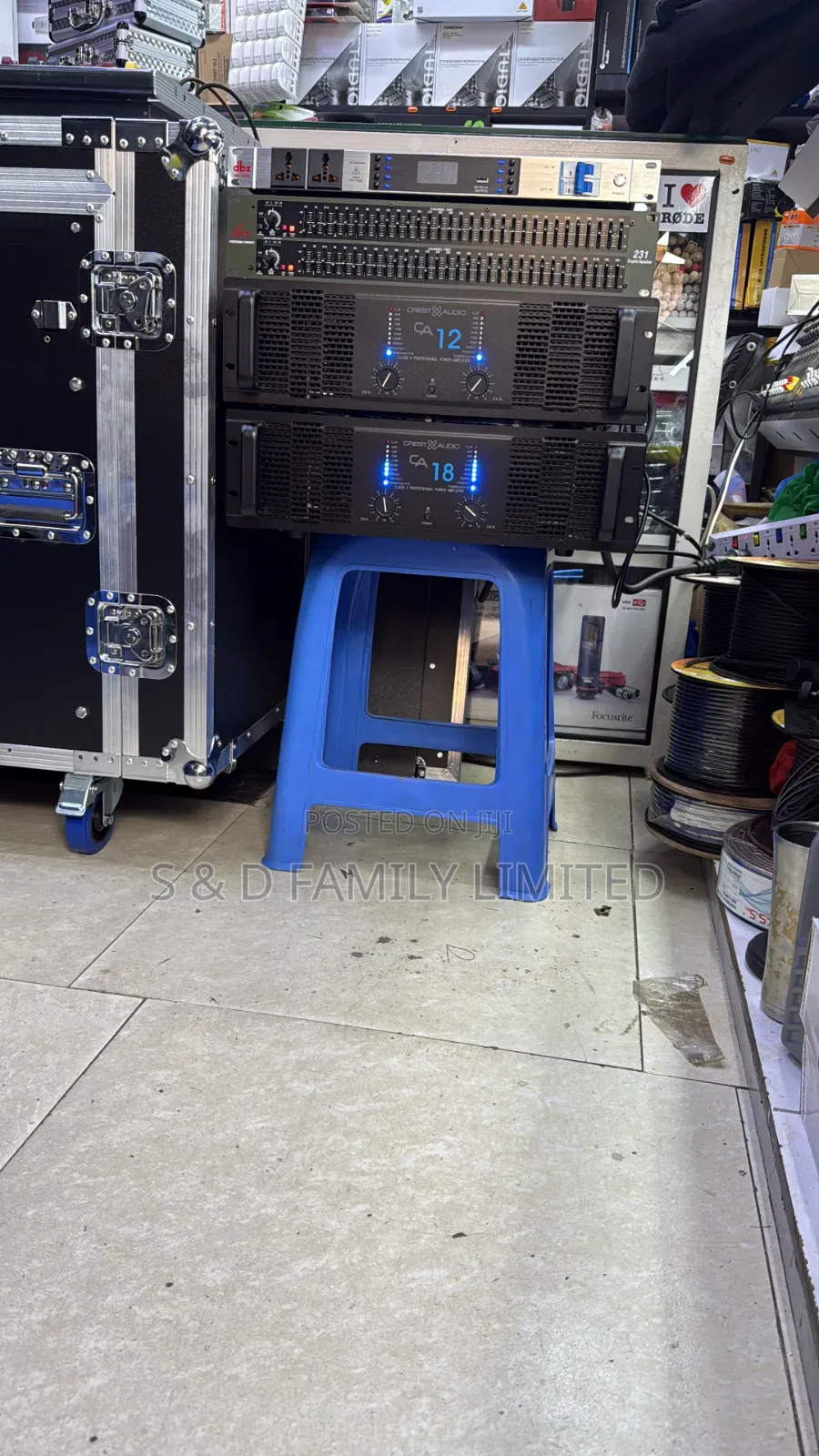 9u Complete Rack Sound System