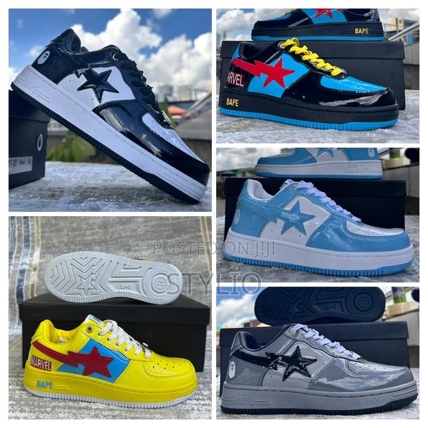 Best Airforce 1 and Bape Sta Sneakers Under - thumbnail 2
